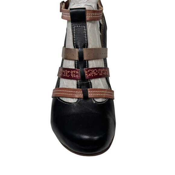 LArtiste Spring Step Yulianna Clog Shoe Leather Comfort Wedge Womens 41/10 - Picture 4 of 8